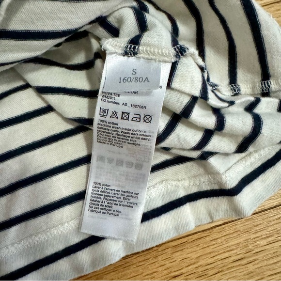 AllSaints striped bell sleeves t-shirt - Picture 4 of 6